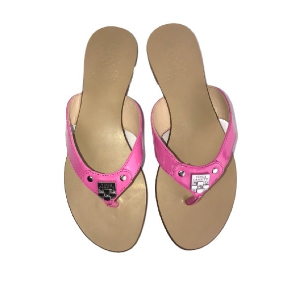 VINCE CAMUTO Flip Flops Shocking Pink Jo-Vacini - Picture 6 of 8
